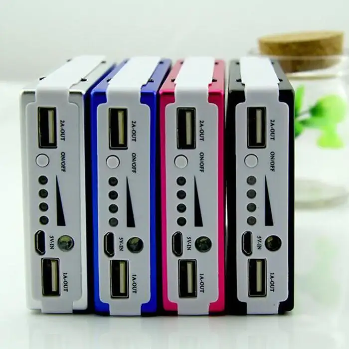 Универсальная 1 5 Вт 7500 мАч двойная USB переносная солнечная батарея зарядное