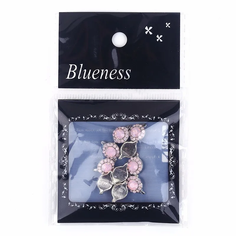 Мини кольцо Blueness 10 шт. розовый драгоценный камень АЛМАЗНОЕ КОЛЬЦО дизайн мини