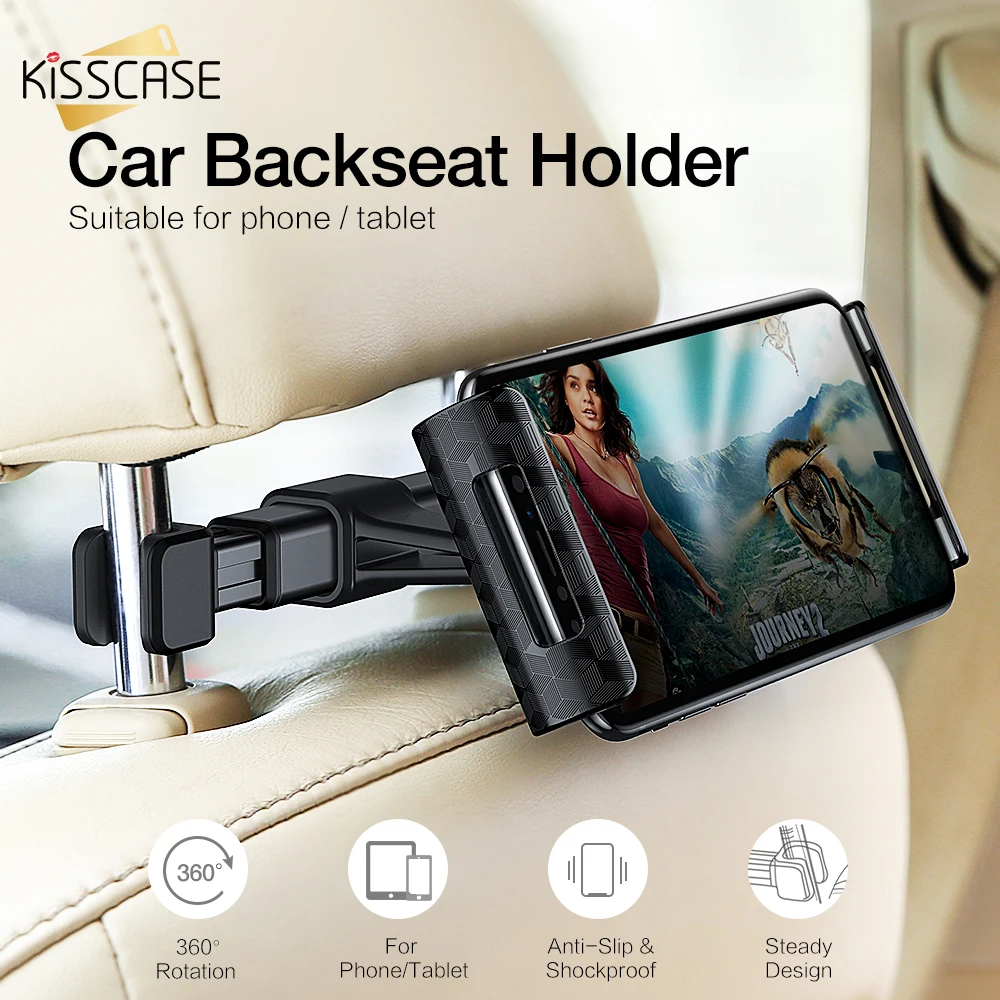 KISSCASE Универсальный вращающийся на 360 градусов Автомобильный подголовник