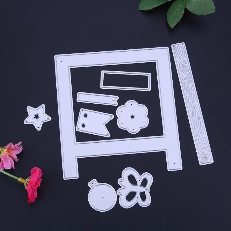 1 Набор инструментов для скрапбукинга смешанной формы DIY ремесло из углеродистой