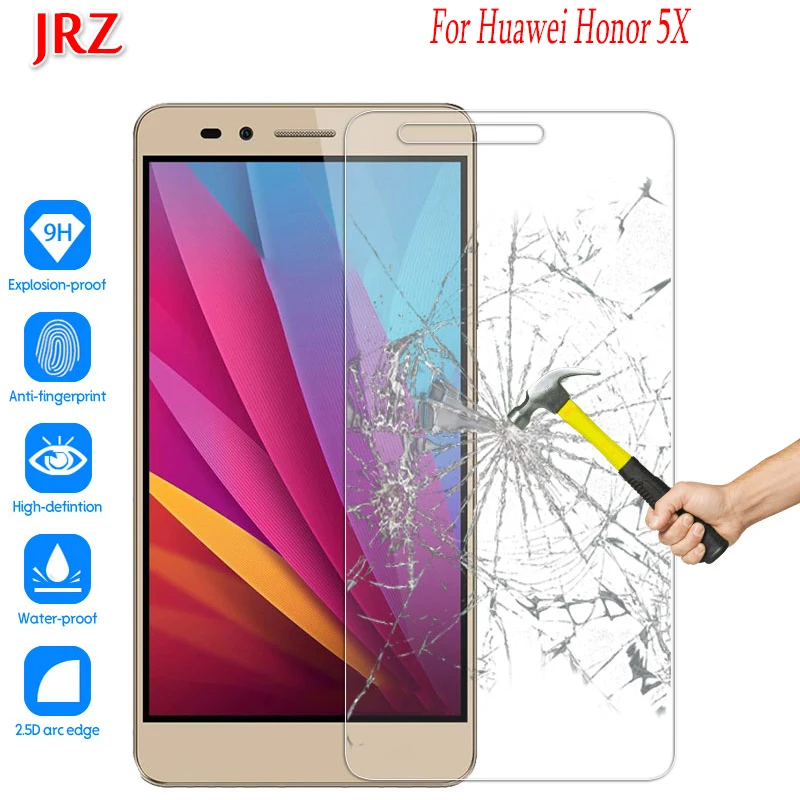 Закаленное стекло JRZ для Huawei Honor 5X протектор экрана телефона замена легкая в