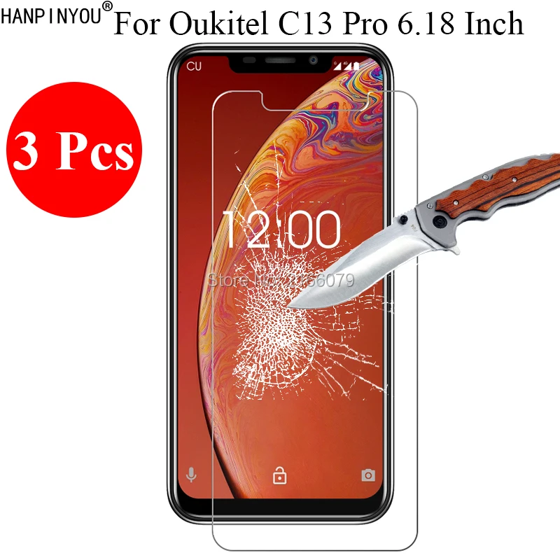 

Защитное стекло для Oukitel C13 Pro, C13Pro, 6,18 дюйма, 3 шт./лот