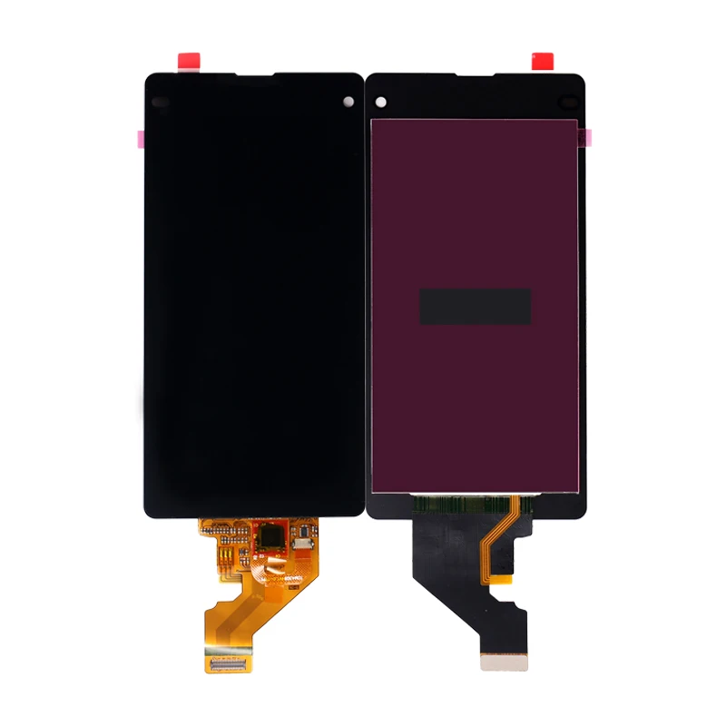 10 шт./лот для Sony Xperia Z1 Компактный ЖК дисплей сенсорный экран дигитайзер сборка