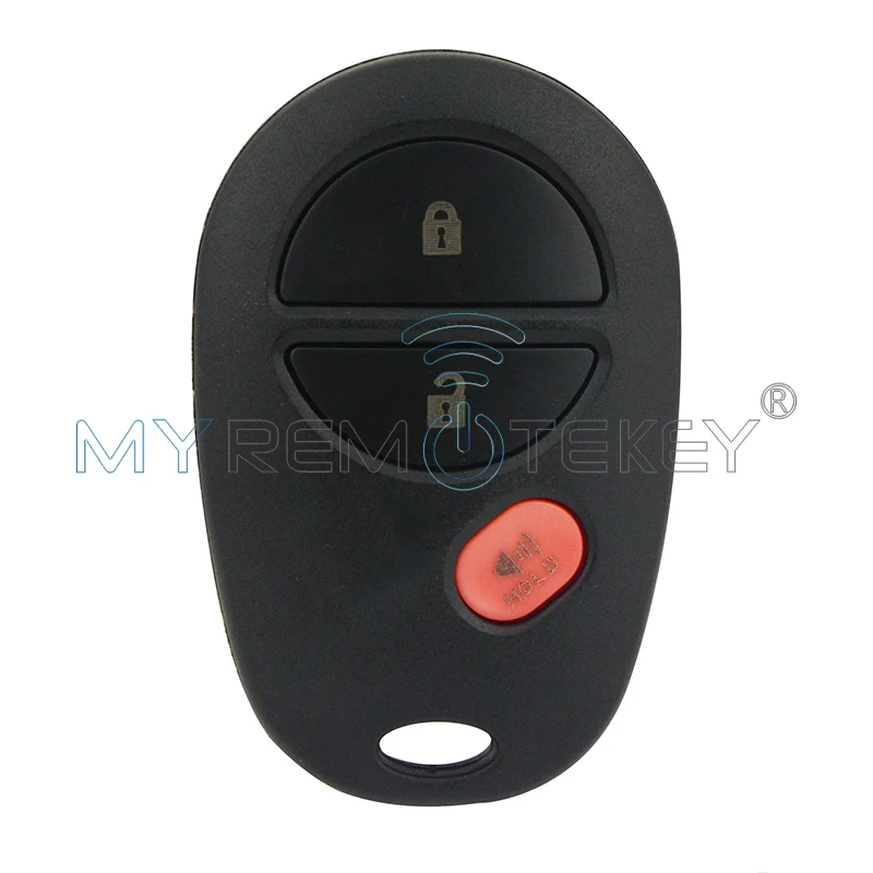 Remtekey дистанционный ключ-брелок от машины 3 Кнопка для Toyota Sequoia Sienna 2008 2009 2010 2011 2012 315