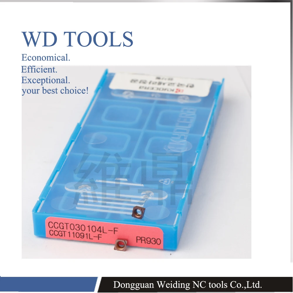 Высококачественная вставка WD TOOLS CCGT060202 CCGT060204 PR930 износостойкая карбидная