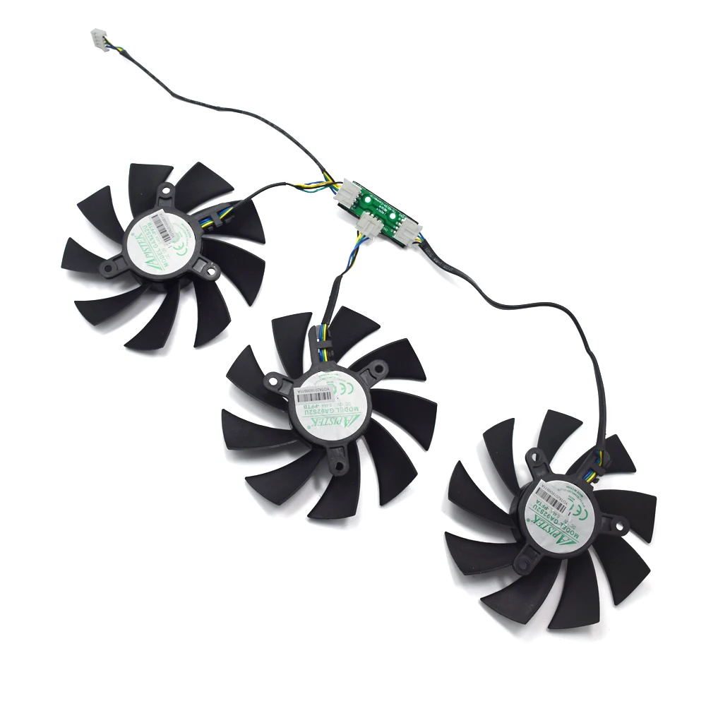 87 мм GA92S2U DC 12 В 0.46A кулер вентилятор Замена для ZOTAC GTX 1080TI AMP EXTREME 11G Графика Видеокарта Охлаждающие вентиляторы