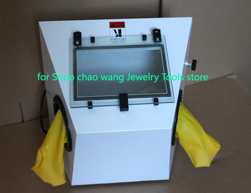 Small Fine Universal Abrasive Sandblaster for Jewelry Tools 41x 36x30cm