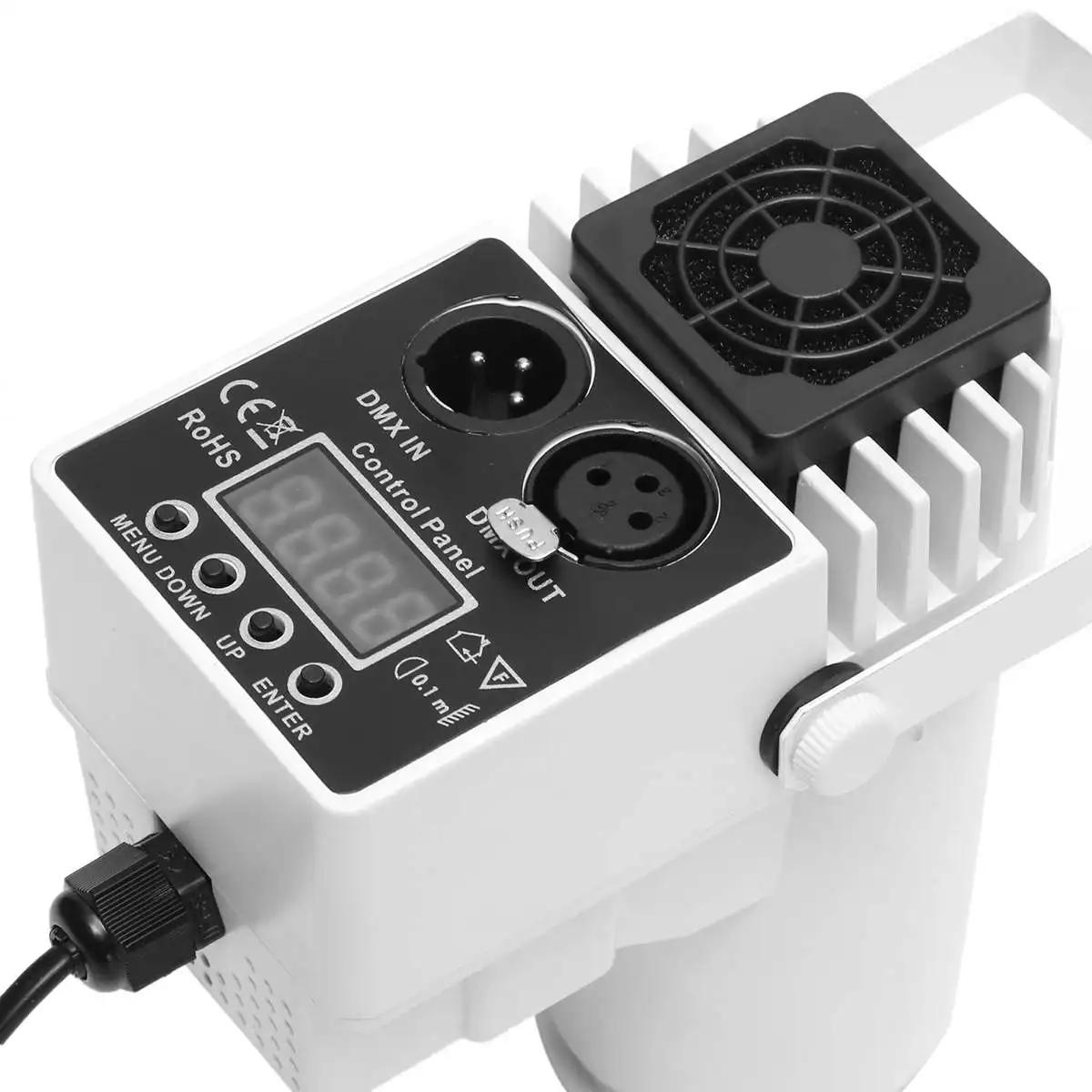 

Mising 30W RGBW LED Lighting Pinspot Beam Spotlight Professional DJ DISCO Party KTV Backlight Light 100-240V 4 Plug