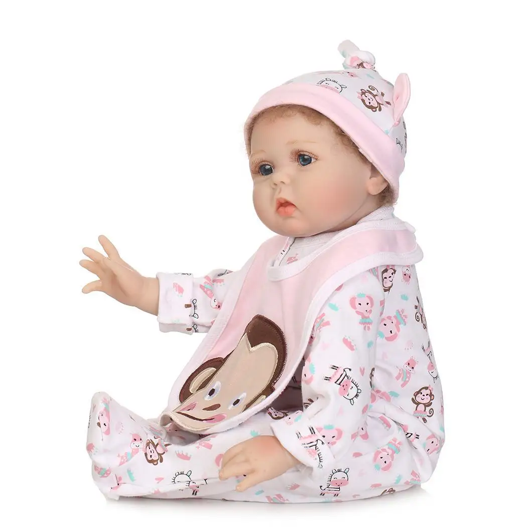 Кукла NPK Reborn Baby Реалистичная кукла для новорожденной девочки Boneca милая розовая