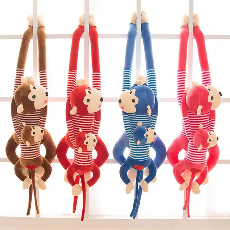 Fad длинные руки Висячие обезьянки плюшевые детские игрушки мягкие животные куклы