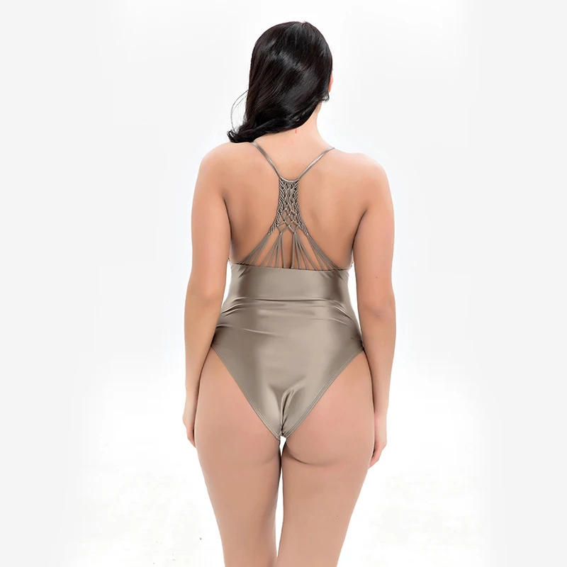 

2018 Push Up Swimsuit Plus Size Swimwear Women One Piece Bandage Swimming Suit Women Sexy Bathing Monokini Backless Swim Suit