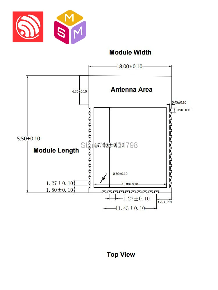 Модуль Bluetooth AIOT Espressif SoC ESP32 Wi Fi международная версия автоматизация для дома