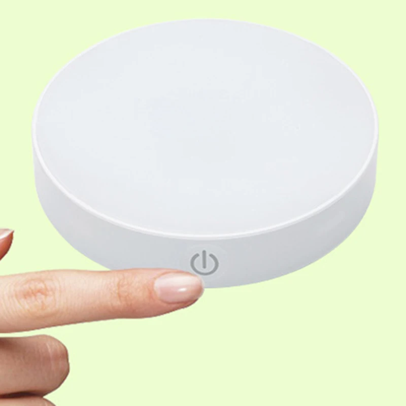 Human body temperature sensor Night Lights Touch Ultra-Thin Simple Stepless Dimming Charging Light Feeding Lamp | Освещение