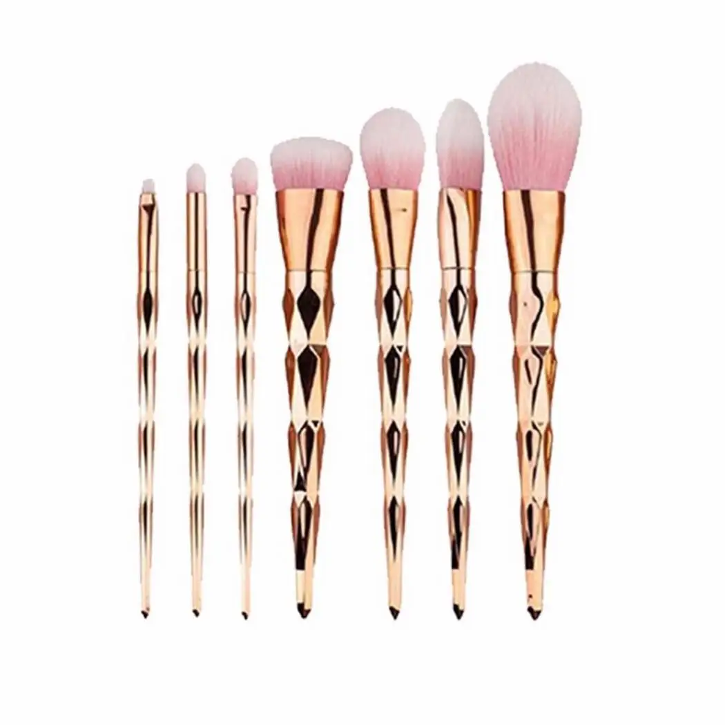 Порошок румяна кисть Тени век макияжная розовое золото Красота Косметика 16 6-21 2