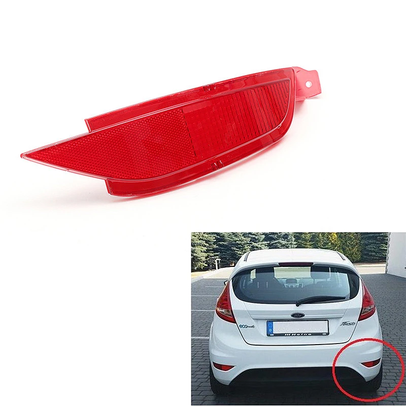 Автомобильный бампер задний фонарь противотуманный стоп-сигнал для Ford Fiesta Mk7