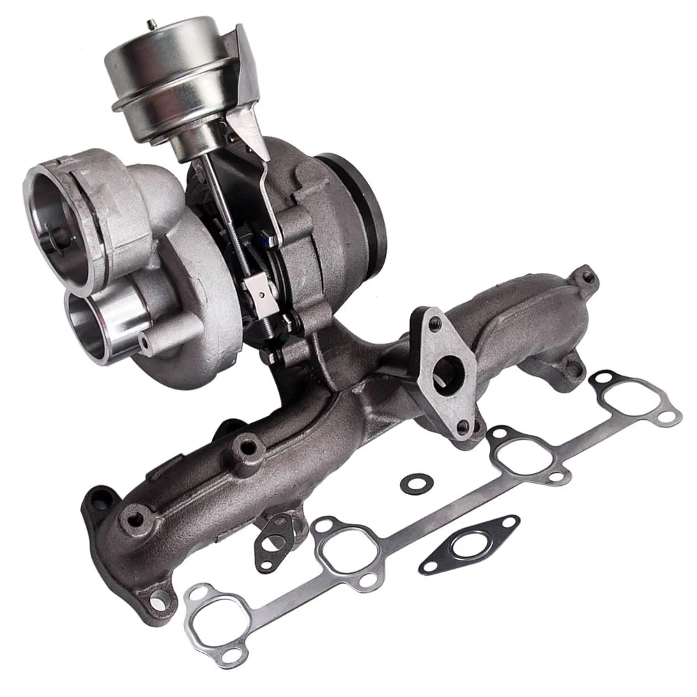 038253010D TURBOCHARGER BV39 FOR AUDI A3 for VW Golf V TDI 1.9 54399880022 GT1646V Turbo Charger KP39 Diesel + Gaskets | Автомобили и