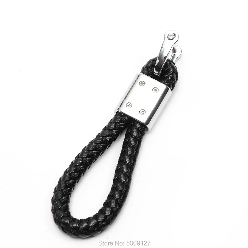 1 шт. винтажный кожанный браслет автомобильный брелок с логотипом для Opel Jeep Citroen