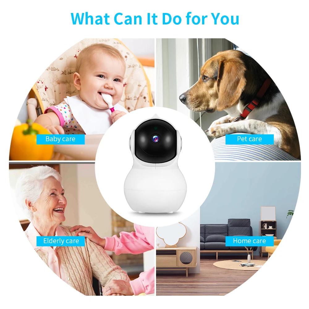 ZD HGM130B V7 1080 P HD Smart IP Камера с Ночное видение для домашной безопастности|Камеры