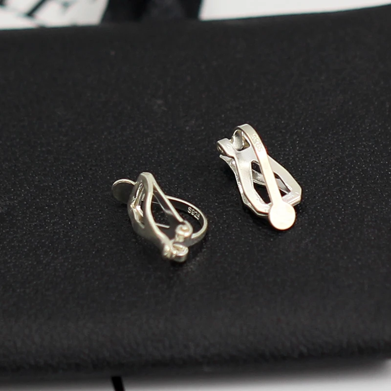 Серьги-Клипсы из стерлингового серебра Beadsnice ювелирные аксессуары не