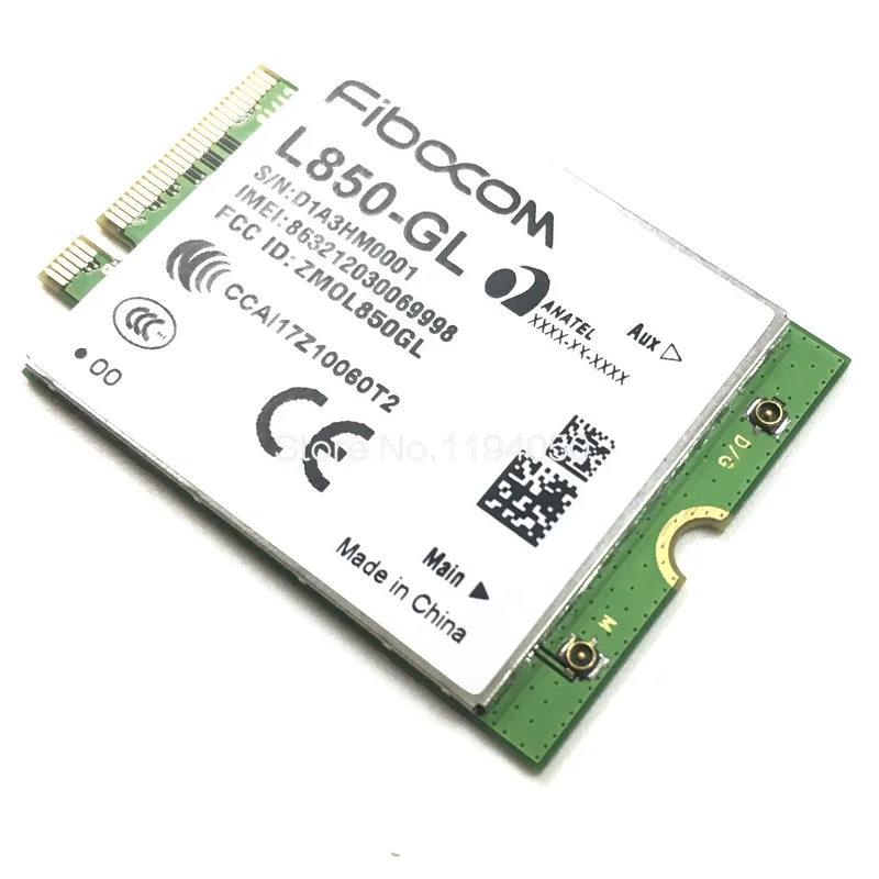 Fibocom L850-GL Full Netcom 4G Wireless Module Downstream 450Mbps Unicom 3g/4g Mobile 4g Telecom 4g