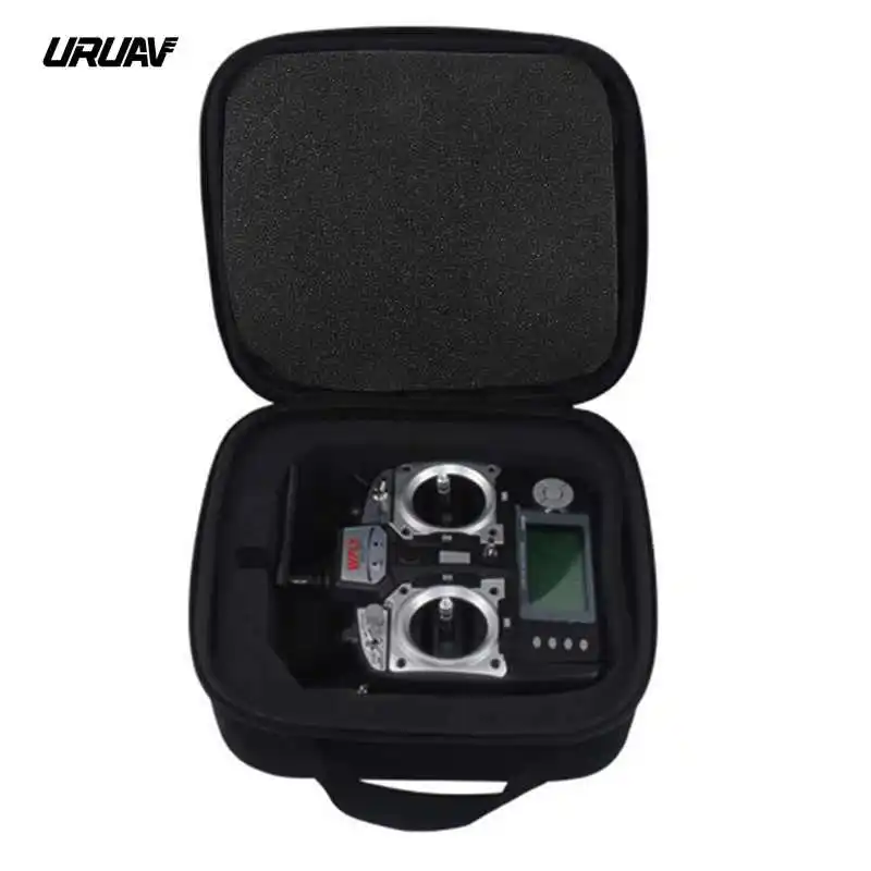 Жесткий чехол на молнии URUAV UR5 RC передатчик Сумка с губкой для WFLY ET07 WF707 Radiolink AT9S AT10