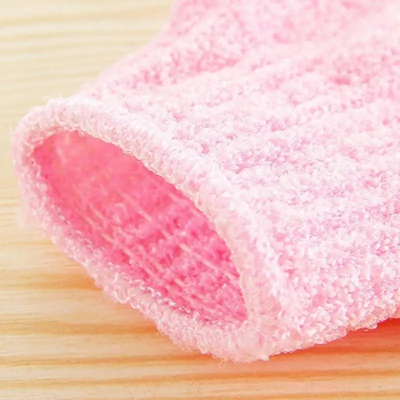 Отшелушивающие перчатки для ванны удобные Цвет ful скруббер GloveWash кожи Spa массаж