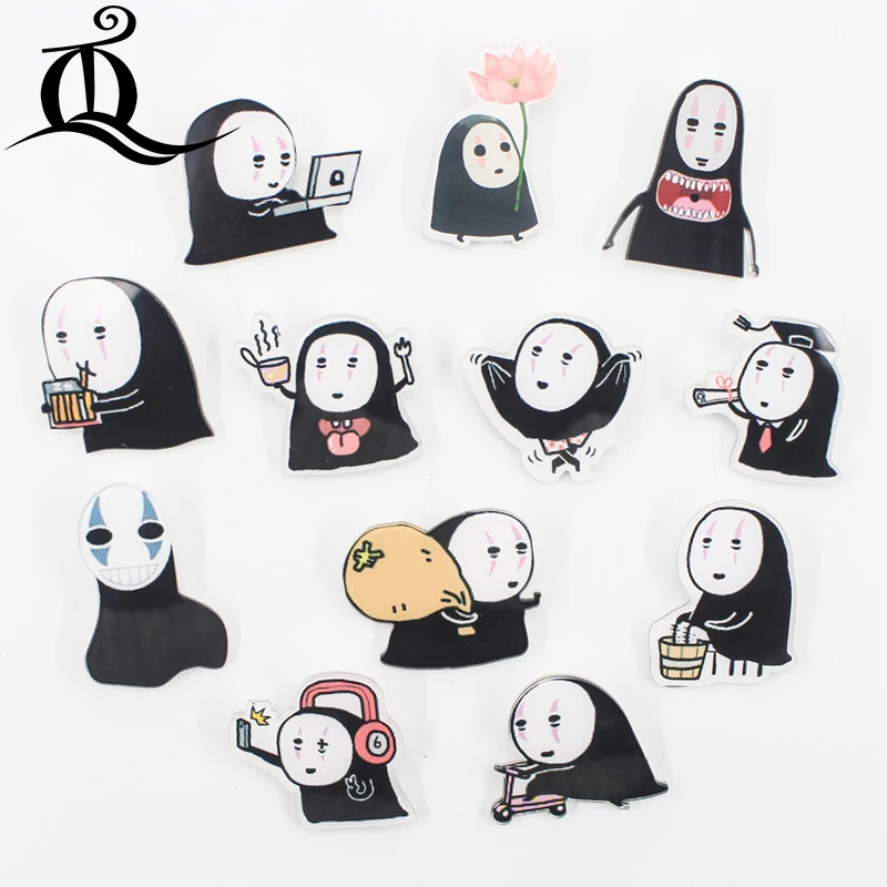 1 шт. микс Хэллоуин девочка мультфильм значки на булавке Kawaii рюкзаке