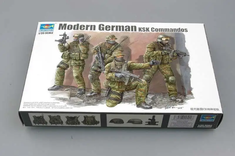 Trumpeter 1/35 00422 современный немецкий KSK коммандос|Наборы для сборки моделей| |