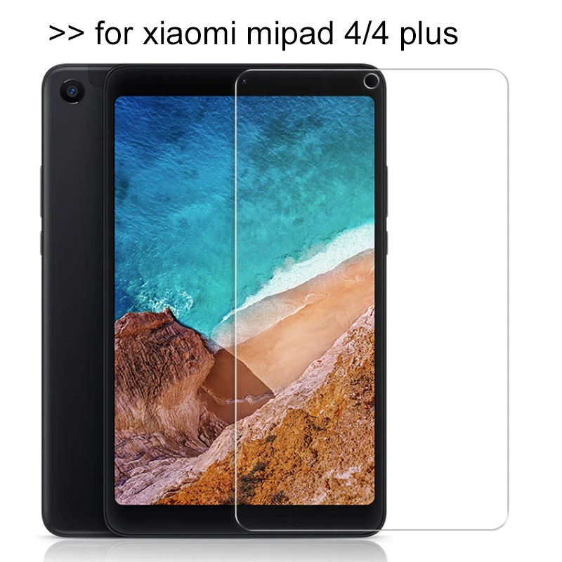9H для Xiaomi Mi Pad 4 Защитное стекло экрана закаленное MiPad Tablet 8 &quot4 plus 10 1 дюймовая