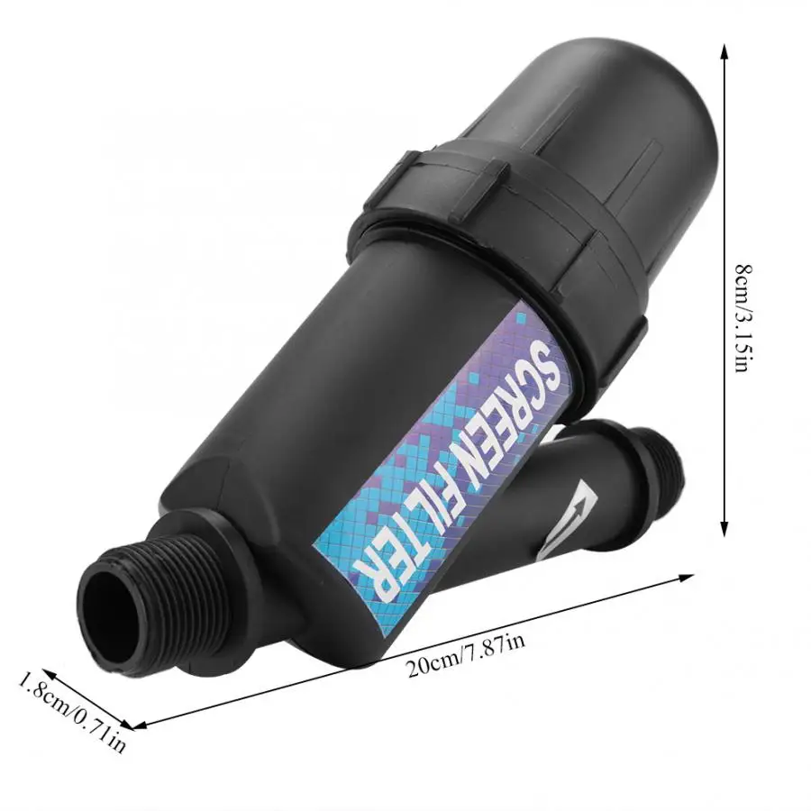 3/4 дюймовый сетчатый дисковый фильтр распылитель садовый капельный оросительный
