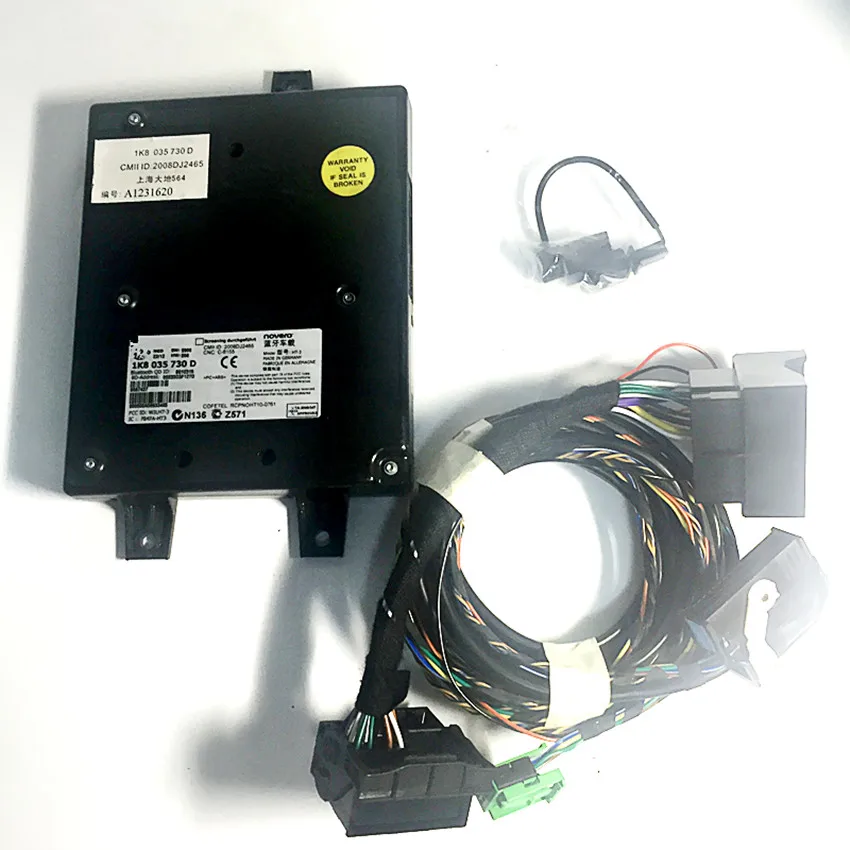 Модуль 9W2 Bluetooth + проводка с микрофоном кабель 1K8035730D для Sagitar Passat B6 RCD510 Golf MK6 VI MK5