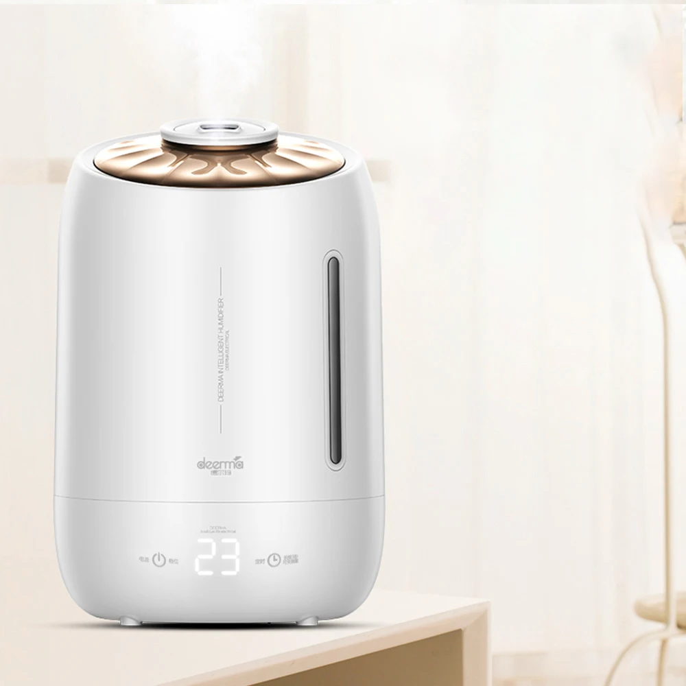 Xiaomi Mijia Deerma F600 воздуха ультразвуковой увлажнитель бытовой 5L большой Ёмкость