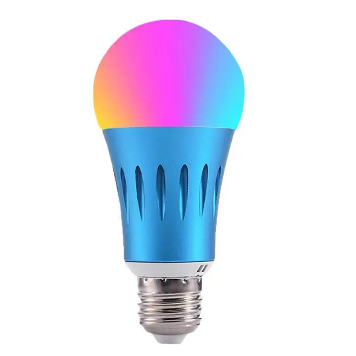 Регулируемый цветной Wifi беспроводной умный голосовой контроль 7 Вт (RGB + W)