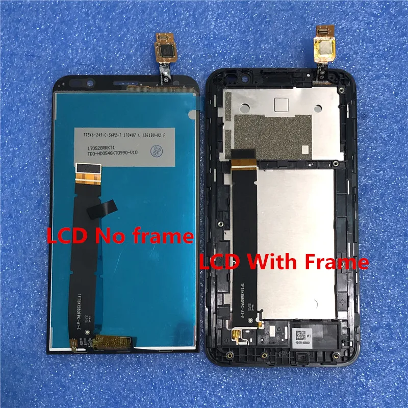 Axisinternational для 5," Asus ZenFone Go tv TD-LTE ZB551KL X013D ЖК-дисплей с рамкой+ сенсорная панель дигитайзер в сборе