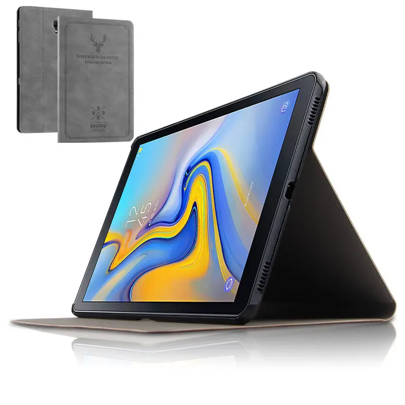 Ультратонкий чехол из искусственной кожи для Samsung Galaxy Tab A A2 10 5 защитный подставка