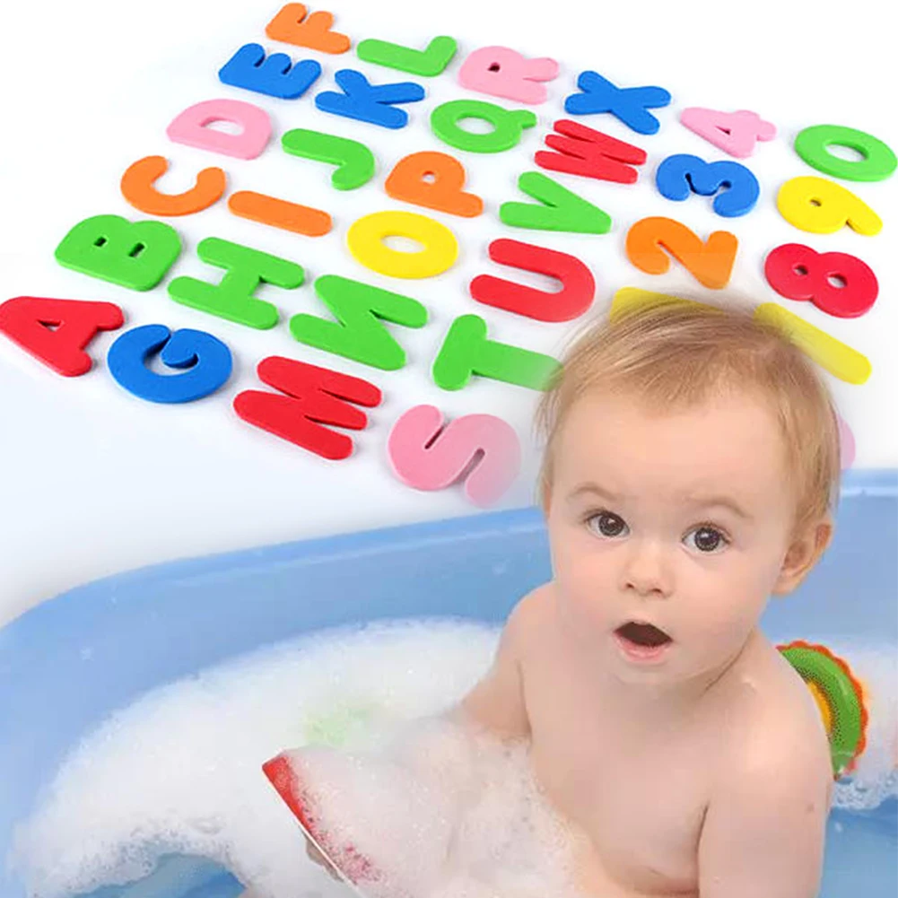 36 шт. обучающая ванна детская самоклеющаяся Красочная Нетоксичная мягкая