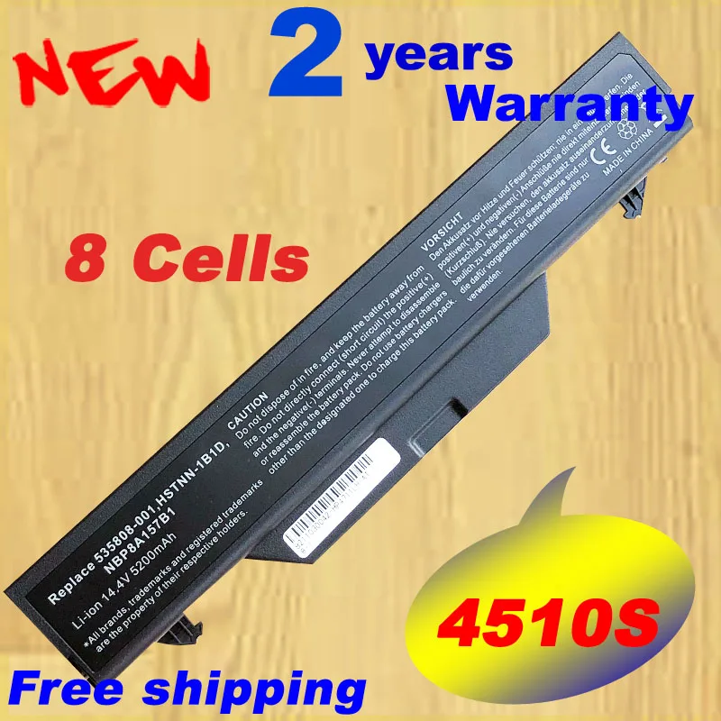 Аккумулятор для ноутбука HP ProBook 4510s 4710s 4515s/CT 4515s HSTNN 1B1D 8 ячеек|battery for hp|laptop battery hplaptop |