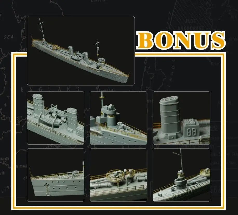 Flyhawk 1301S 1/700 немецкий Battlecruiser Lutzow (G 37 Grobes класс Torpedoboot)|Наборы для сборки моделей| |