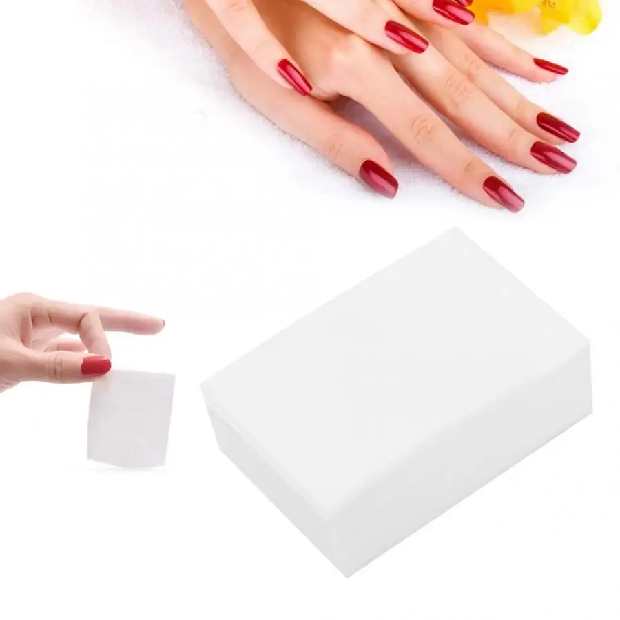 100 шт Макияж ватные прокладки одноразовое средство для снятия макияжа Мягкая