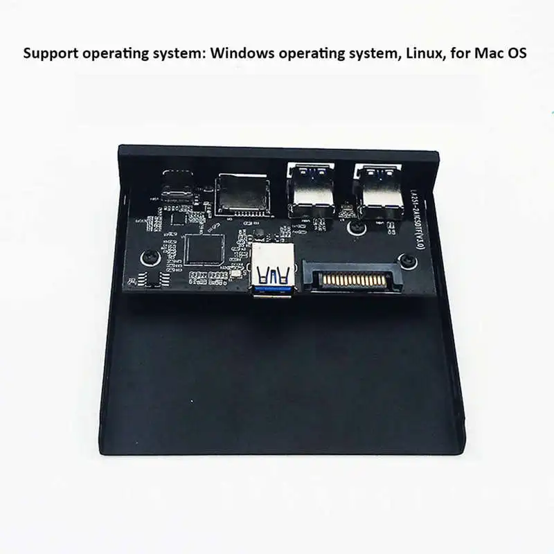 33S50-Rtk 3 в 1 кардридер ПК Передняя панель медиа Type-C двойной Usb 0 порт концентратор