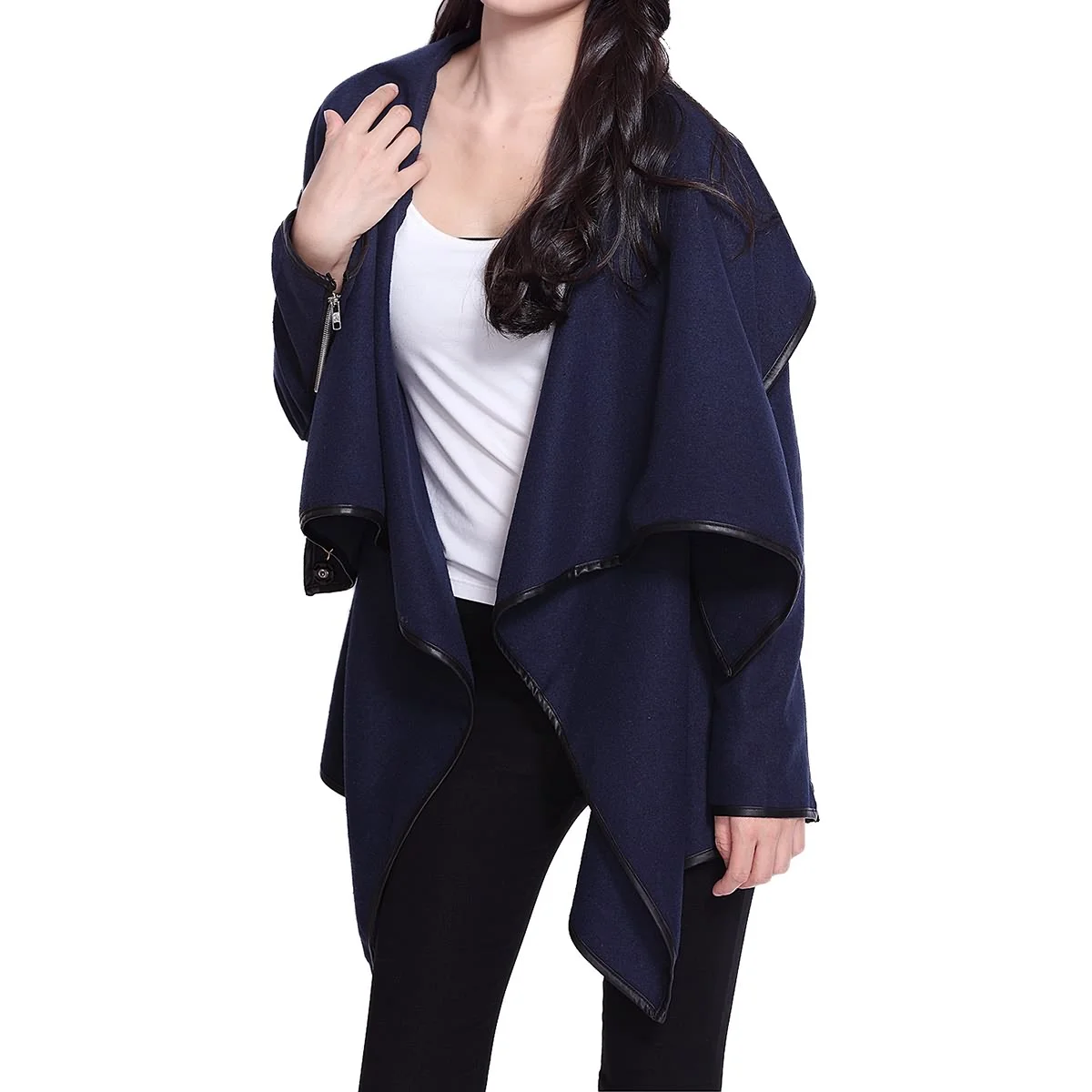 ROSEGAL Women Short Woolen Coat 2019 Jacket Female Long Sleeves Jackets Elegant Trench Asymmetric Slim Blends Wool Camel | Женская