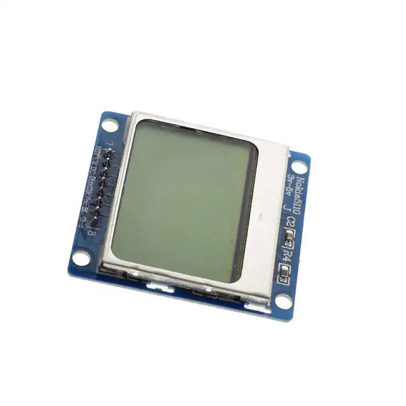 Новый-умный электронный ЖК-модуль монитор синий адаптер подсветки Pcb 84x48 Lcd для Nokia