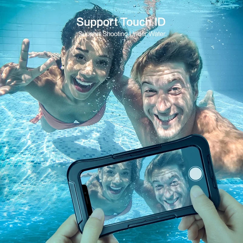 KISSCASE Водонепроницаемый чехол для samsung Galaxy S10 S10E Прозрачная мягкая