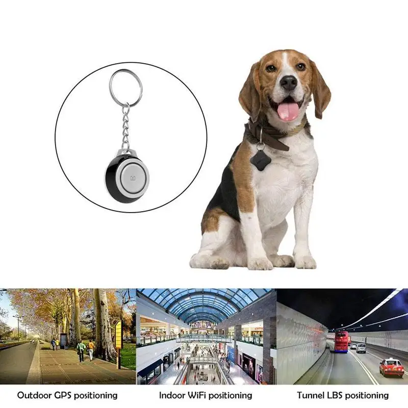 Мини 2 в 1 трекер автоспуска умный искатель сигнализация с кольцом для ключей