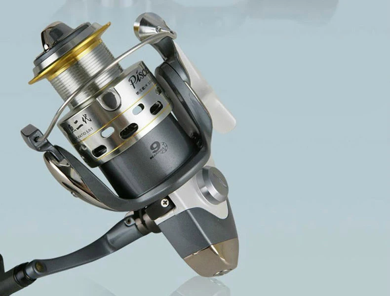 Спиннинговая катушка Okuma PSII 800 9BB металлическая головка Высокопрочное рыболовное