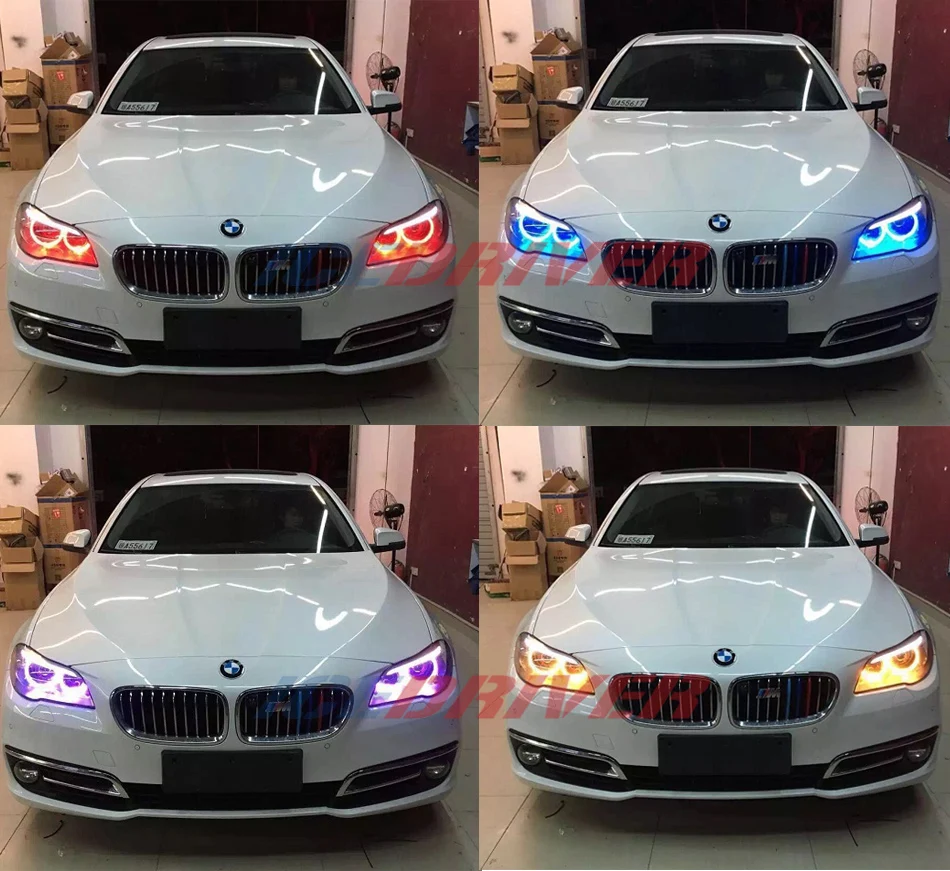 Дневные ходовые огни Icedriver для BMW 5 серии M5 F90 DRL RGB многоцветсветодиодный