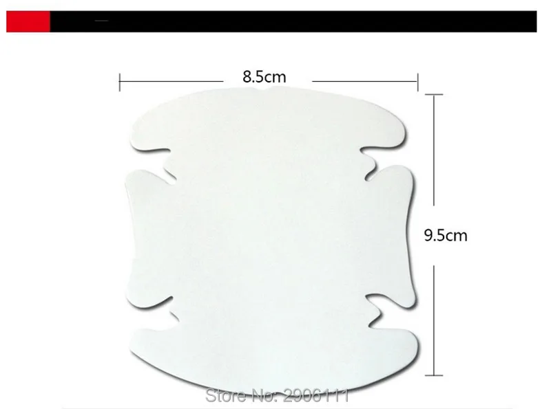 4 шт. наклейки на дверные ручки автомобиля защитная пленка для Porsche cayenne macan 911 panamera