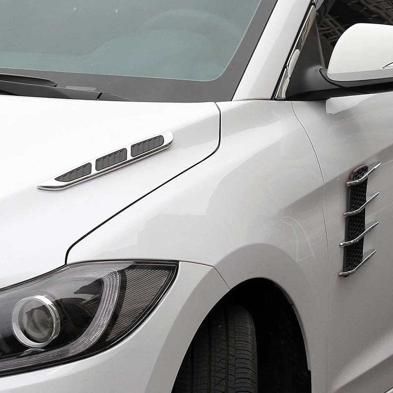 Немного Изменить Автомобиль Стайлинг капот боковой поток Vent Fender автомобиль