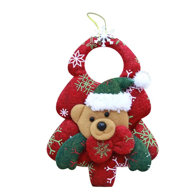 3pc Christmas Ornaments Decoration Window Fireplace Door Wall Tree Hanging Ornament Party Favors Xmas | Дом и сад