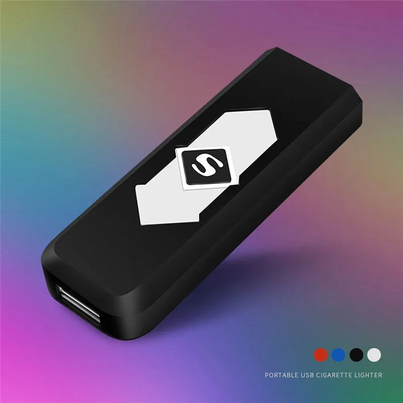 Перезаряжаемая USB ветрозащитная беспламенная электрическая электронная зарядка